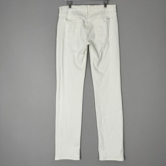 Joe's Mens Jeans 31x34 White Brixton Straight & Narrow Comfort Preppy Nautical - Picture 8 of 13